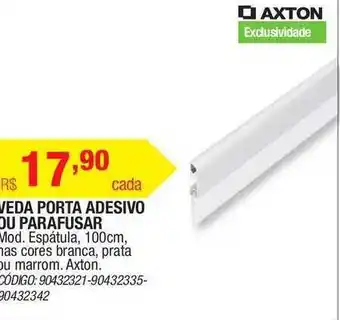 Leroy Merlin Veda Porta Adesivo Ou Parafusar Mod. Espátula Axton oferta