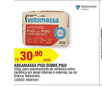 Leroy Merlin Argamassa Piso Sobre Piso Na Cor Branca Votorantim oferta