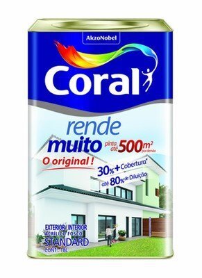 Quero Quero Tinta rende muito coral bco fosco 1030001/5202145 18l oferta