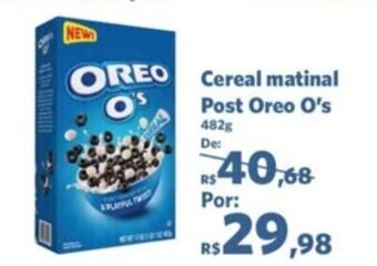 Sam's Club Cereal matinal post Oreo O's 482g oferta