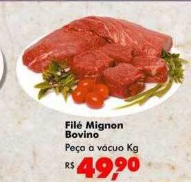Filé mignon bovino