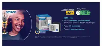 Aparelho de pressão omron hem-6124 pulso preço exclusivo para cooperados