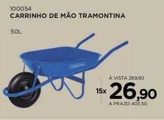Benoit Carrinho de mão tramontina oferta
