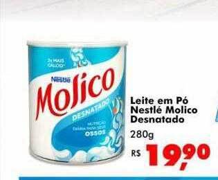 Big Box Leite em pó nestlé molico desnatado oferta