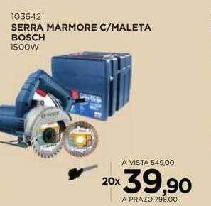 Benoit Serra marmore c maleta bosch oferta