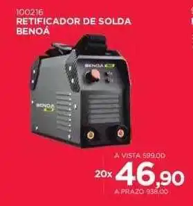 Retificador de solda benoá