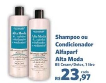 Sam's Club Shampoo ou Condicionador Alfaparf Alta Moda 1L oferta
