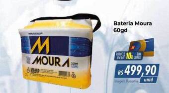 Hiper Moreira Bateria moura 60gd oferta