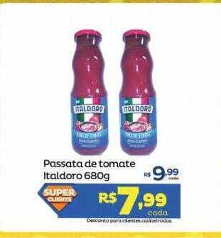 Super Lagoa Passata de tomate italdoro oferta