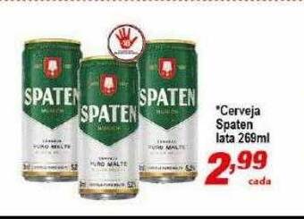 Ricoy Supermercados Cerveja spaten oferta