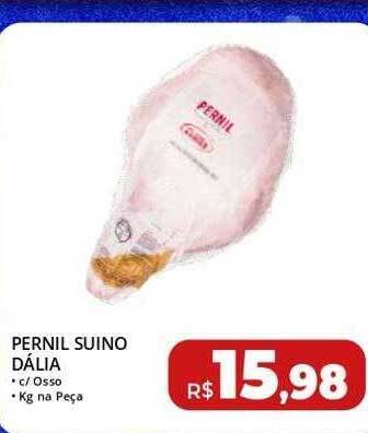 Rebouças Supermercados Pernil suino dália oferta