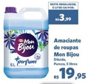 Sam's Club Amaciante de roupas Mon Bijou 5L oferta