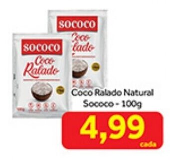Shibata Supermercados Coco Ralado Natural Sococo 100g oferta