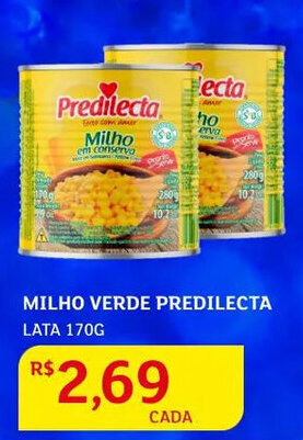 Assaí Atacadista Milho Verde Predilecta 170g oferta