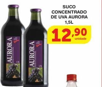 Roldão Suco concentrado de uva aurora 1,5l oferta