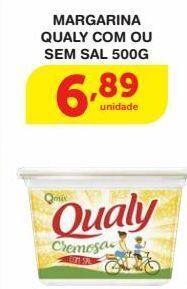 Roldão Margarina qualy com ou sem sal 500g oferta