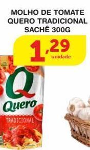 Roldão Molho de tomate quero 300g oferta