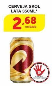 Roldão Cerveja skol 350ml oferta