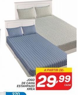 GBarbosa Jogo de cama estampado krea oferta