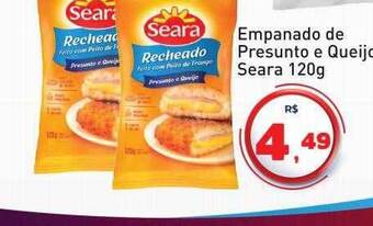 Tonin Superatacado Empanado de presunto e queijo seara oferta