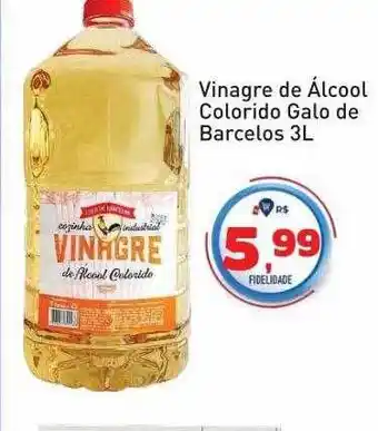 Tonin Superatacado Vinagre de álcool colorido galo de barcelos oferta