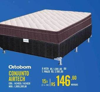 Zema Ortobom conjunto airtech oferta