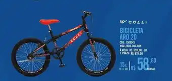 Zema Bicicleta aro 20 colli oferta