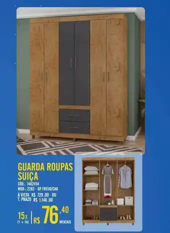 Guarda roupas suiça