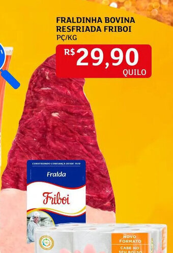 Assaí Atacadista Fraldinha Bovina Resfriada Friboi 1kg oferta