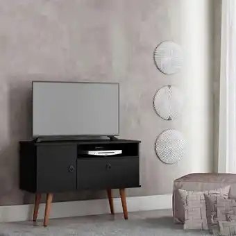 Pão de Açúcar Rack yan preto 90 cm oferta