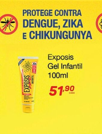 GBarbosa Exposis gel infantil 100ml oferta