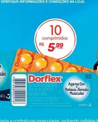 GBarbosa Dorflex 10 comprimidos oferta