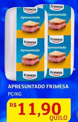Assaí Atacadista Apresuntado Frimesa 1kg oferta