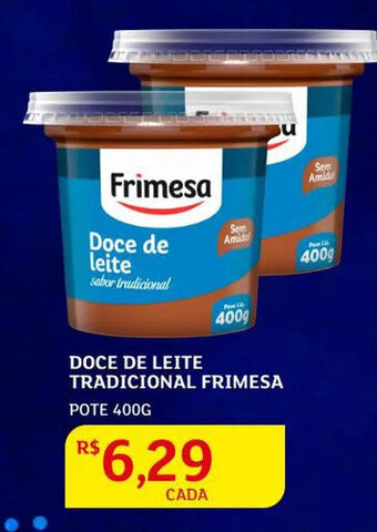 Assaí Atacadista Doce de Leite Tradicional Frimesa 400g oferta