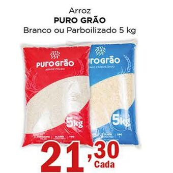 Supermercados Mundial Arroz puro grão oferta