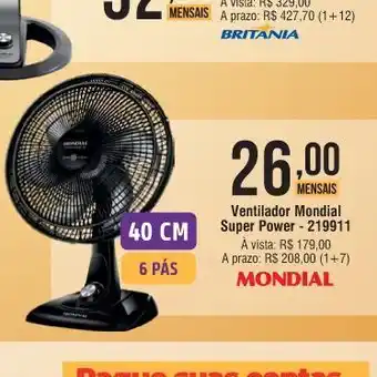 Berlanda Ventilador mondial oferta