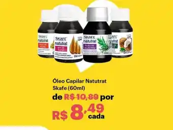 Óleo capilar natutrat skafe 60ml