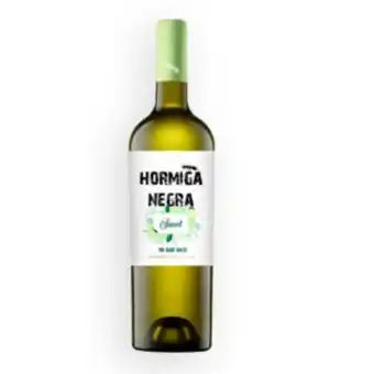Vinho branco meio seco hormiga negra 750ml