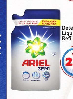 Tonin Superatacado Detergente líquido ariel refil 1,8l oferta