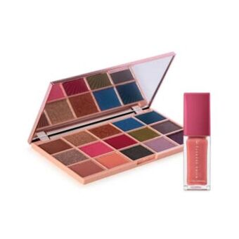 Eudora Combo crystal: palette de sombras + gloss rubi oferta