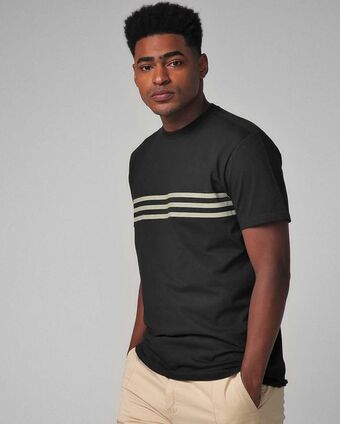 Riachuelo Camiseta masculina manga curta listras preto pool by riachuelo oferta
