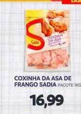 Novo Mix Coxinha da asa de frango sadia oferta