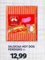 Novo Mix Salsicha hot dog perdigão oferta