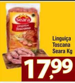 Rede Plus Supermercados Linguiça toscana seara kg oferta