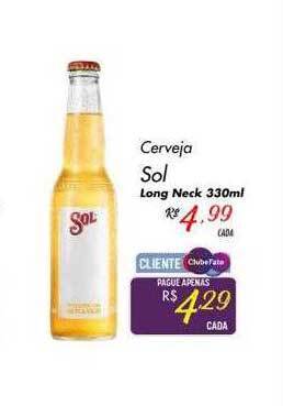 Muffato Cerveja sol long neck oferta