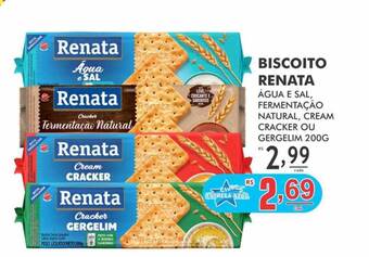 Supermercado Estrela Azul Biscoito renata oferta