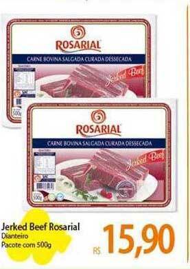 Atacadão Jerked beef rosarial oferta