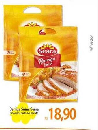 Atacadão Barriga suina seara oferta