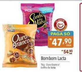 Supermercados Condor Bombom lacta oferta