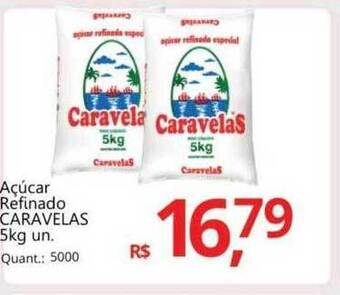 Supermercados Koch Açúcar refinado caravelas oferta